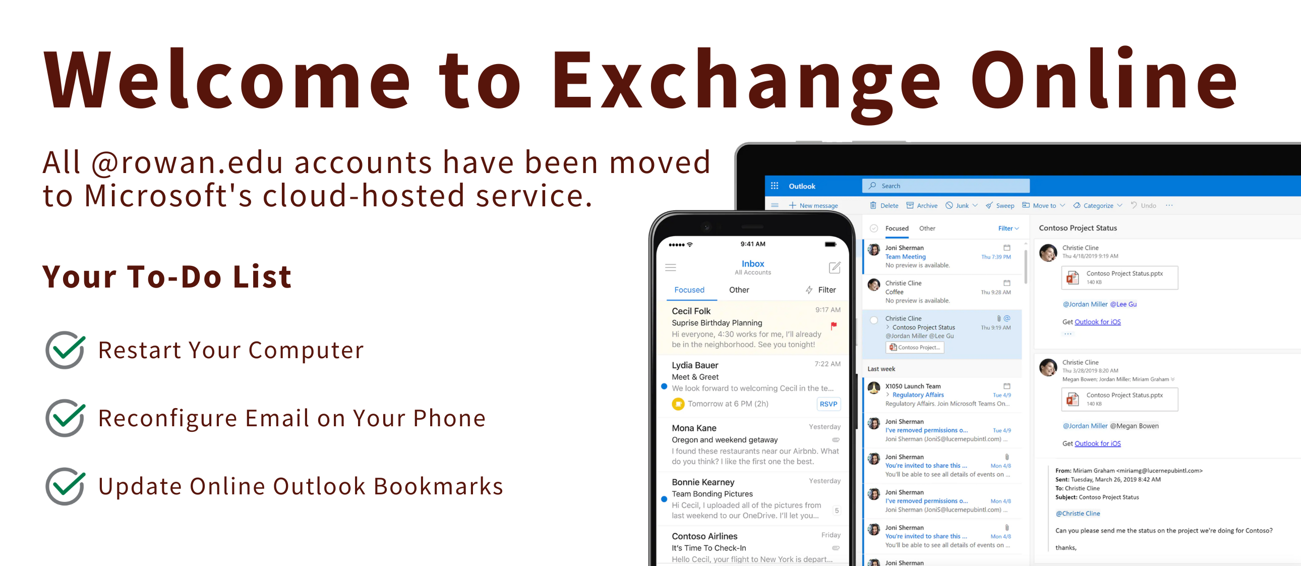 welcome to exchange online