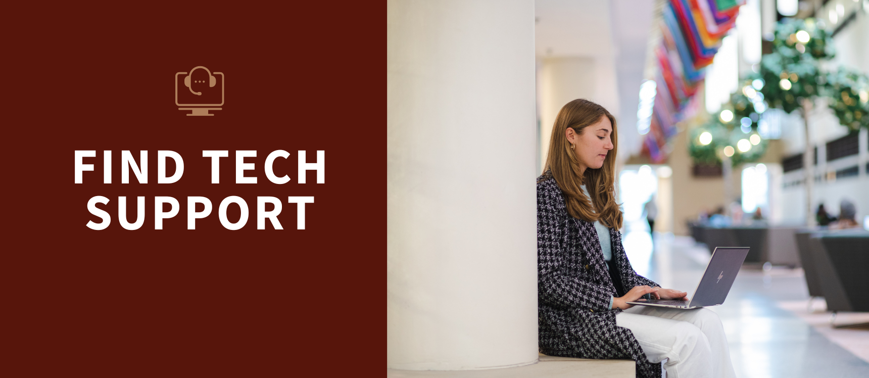 find tech support banner