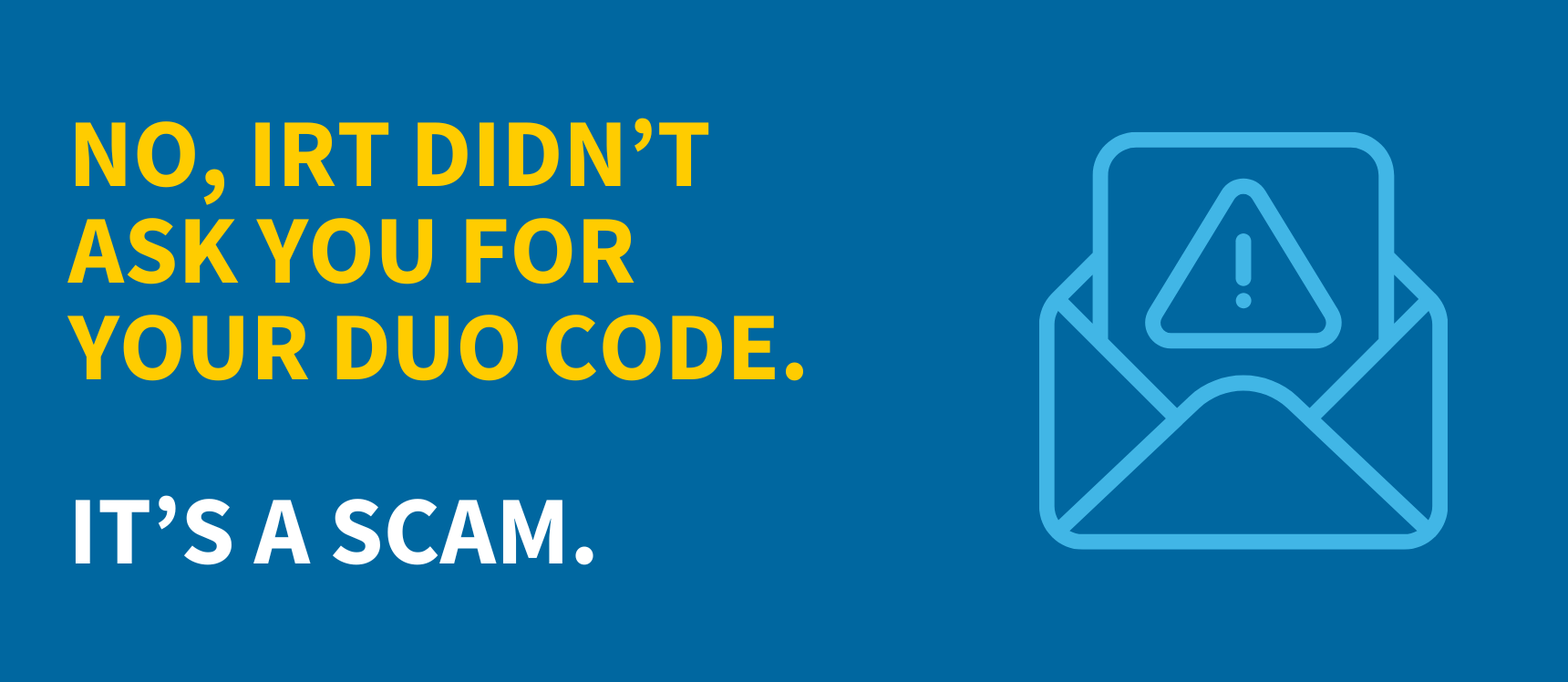 scam warning
