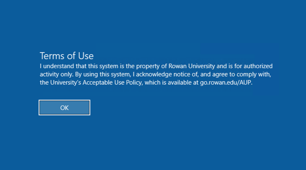screenshot of Windows AUP image