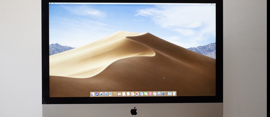 computer with macOS mojave